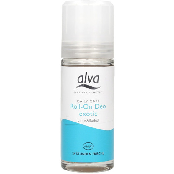 Alva Roll-on Deodorant Exotic Effective protection against body odor and underarm sweat.
