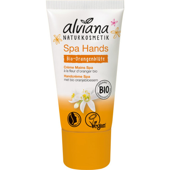 alviana Naturkosmetik Spa Hands Hand Cream Nourishing care for increased well-being