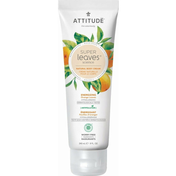 Attitude Super Leaves Body Cream Orange Leaves Refreshing & energising body cream for daily use
