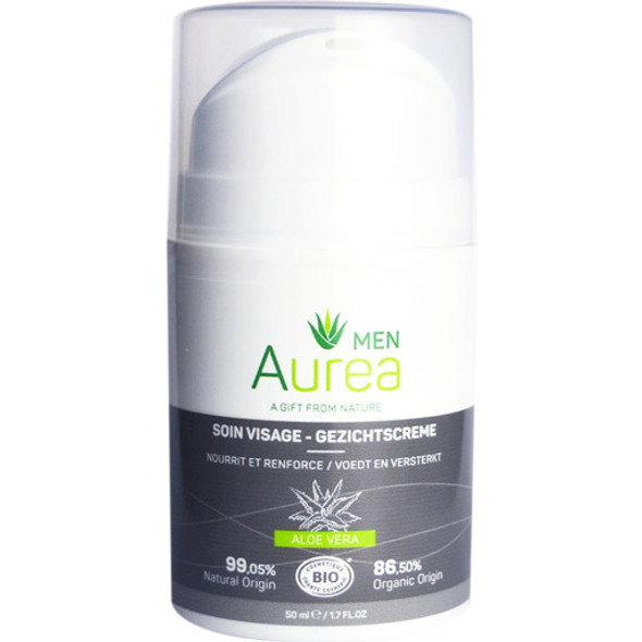 Aurea MEN Face Cream Nourishes men's skin all day long