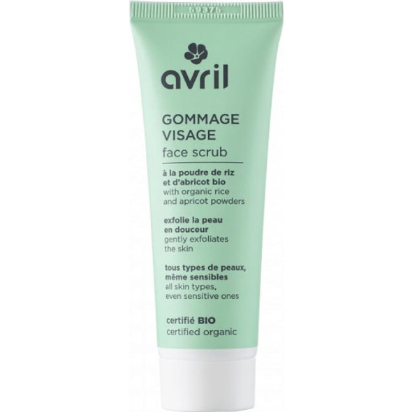 Avril Face Scrub Gently refines the structure of the skin