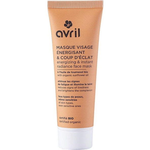 Avril Energizing & Instant Radiance Face Mask Revitalising face mask for a radiant complexion