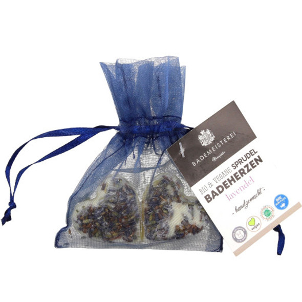 Bademeisterei Organic Bubble Bath Hearts For a relaxing timeout!