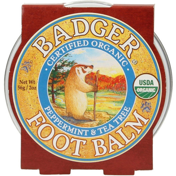 Badger Balm Foot Balm Helps you back on your feet.