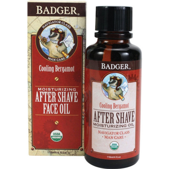 Badger Balm After Shave Face Oil Moisturizing & cooling effect for all skin types