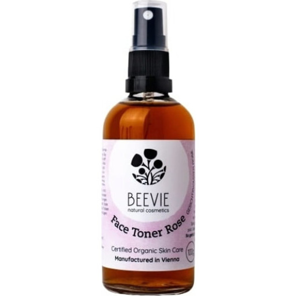 BEEVIE Organic Rose Face Toner Balancing & refreshing facial toner
