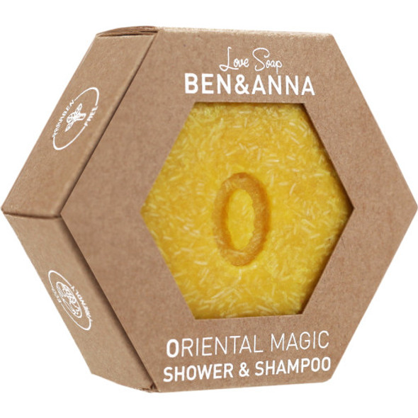 BEN & ANNA Love Soap Oriental Magic Shampoo & Shower Gel 2-in-1 formula for at-home or on-the-go use