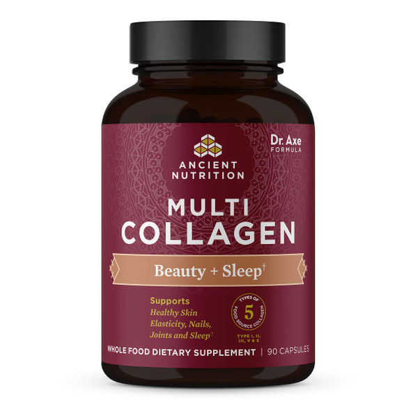 Multi Collagen Capsules - Beauty + Sleep, 90 Count