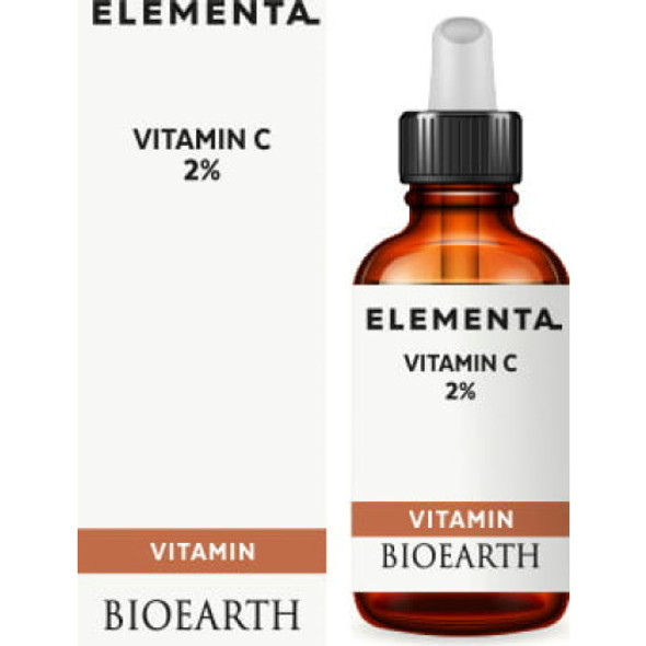 Bioearth ELEMENTA VITAMIN Vitamin C 2% Anti-aging active ingredient booster for daily use