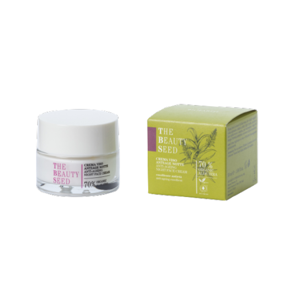 Bioearth THE BEAUTY SEED Anti-Age Night Cream Counteracts the signs of skin aging