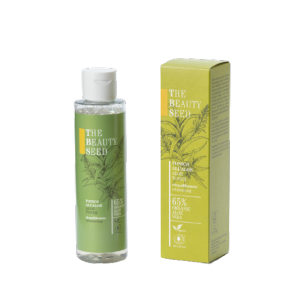 Bioearth THE BEAUTY SEED Aloe Toner Optimally preps the skin for subsequent skincare products