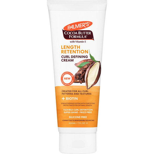 Palmer's Cocoa Butter & Biotin Length Retention Curl Defining Cream, 7 Ounce