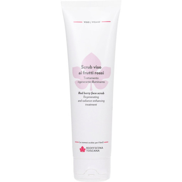 Biofficina Toscana Red Berry Face Scrub For deeply clean pores & radiant skin