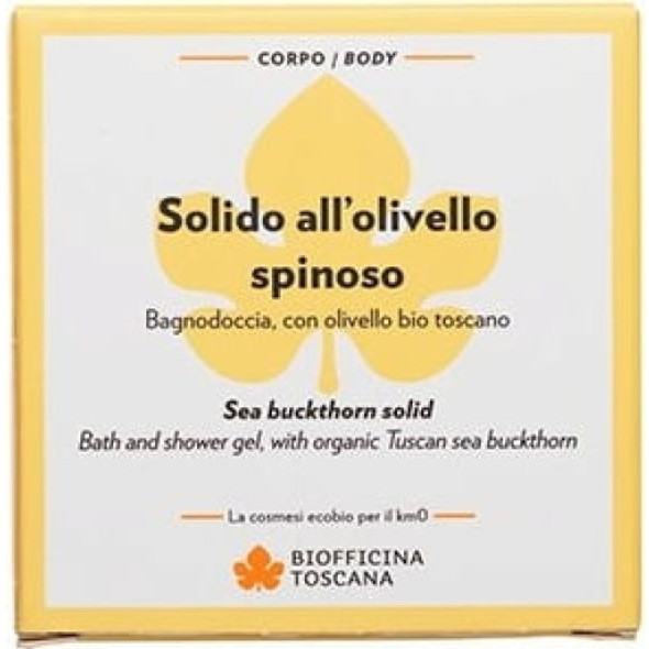 Biofficina Toscana Sea buckthorn Solid Shower Gel The reliable cleanser