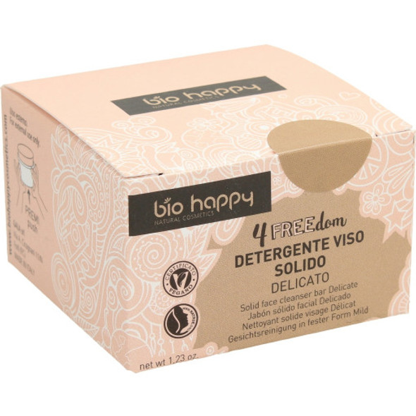 Bio Happy 4FREEdom Delicate Face Cleanser Bar Removes make-up & dirt in a gentle manner