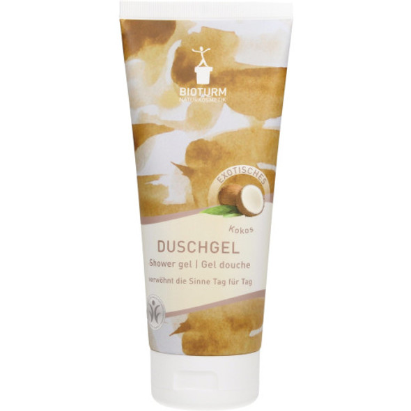 Bioturm Coconut Shower Gel No. 74 Mild cleansing with an exotic coconut scent!