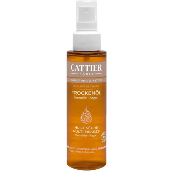 CATTIER Paris Dry Oil Restores your hair & skin's true beauty