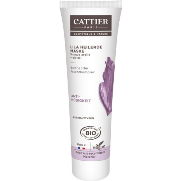 CATTIER Paris Violet Clay Mask Invigorating fruit complex for a revitalised complexion