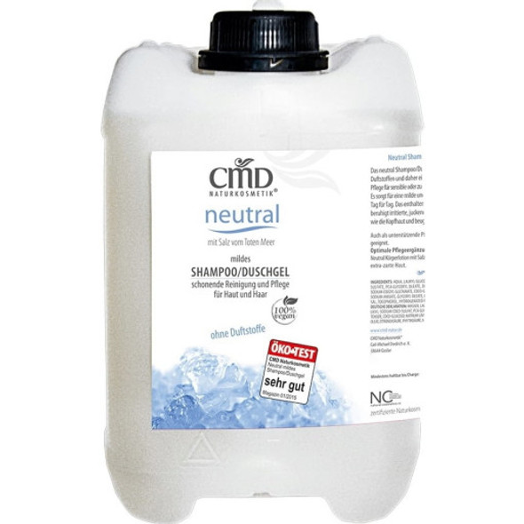 CMD Naturkosmetik Neutral Shampoo/Shower Gel - Bulk Container Mild daily cleanser for the hair & body