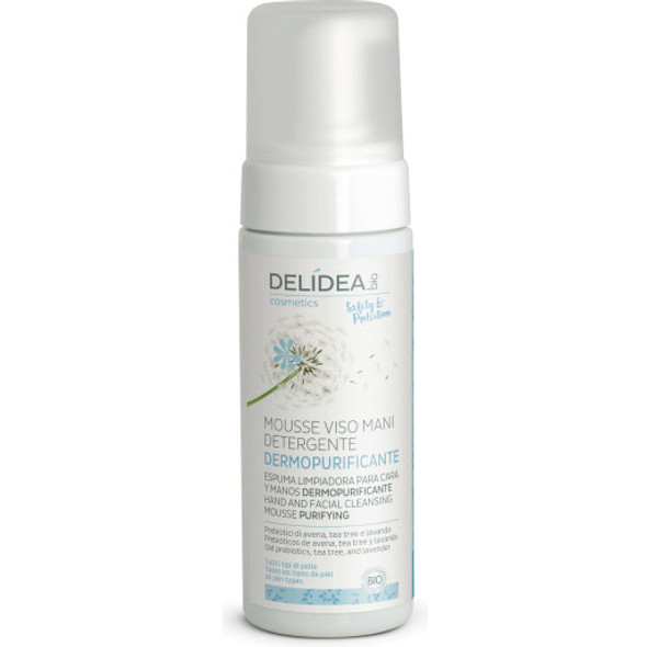 Delidea Safety & Protection Purifying Cleansing Mousse Gentle cleanser with a delicate scent
