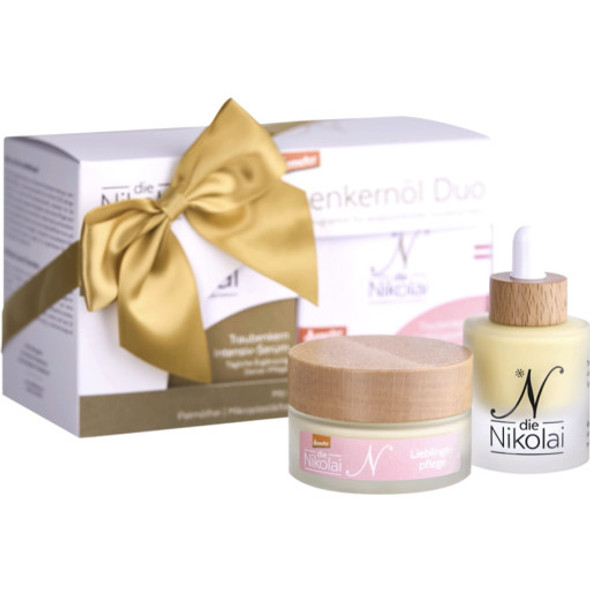 dieNikolai Grape Seed Oil Duo Christmas Edition Intensive, antioxidant-rich face care