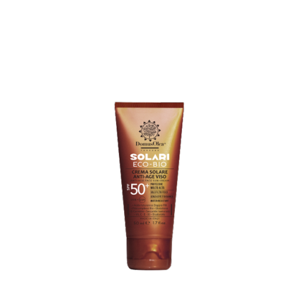 Domus Olea Toscana Anti-Age Face Sun Cream SPF 50+ Water-resistant & high protection
