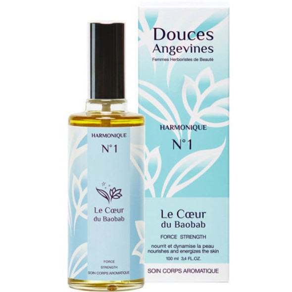 Douces Angevines N° 1 Le Coeur du Baobab Fragrant Body Oil Invigorates & strengthens