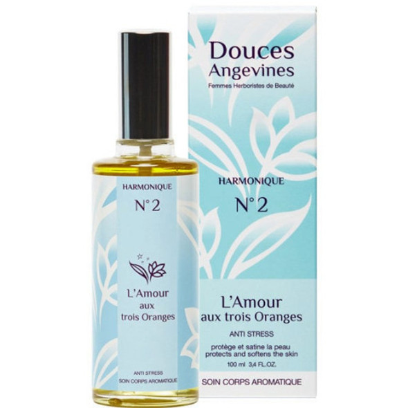 Douces Angevines N°2 L'Amour aux trois Oranges Fragrant Body Oil Destresses & lightens the mood