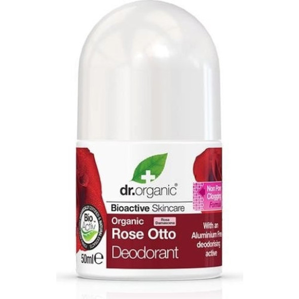 Dr. Organic Organic Rose Deodorant Gentle yet effective