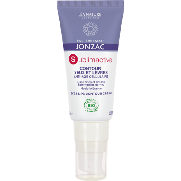 Eau Thermale JONZAC Sublimactive Eye & Lips Contour Cream Innovative intensive care for eyes & lips