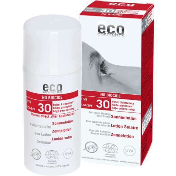 eco cosmetics No Biocide Sunscreen SPF 30 Protects skin & provides intensive care