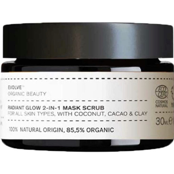 Evolve Organic Beauty Radiant Glow Two-in-One Mask Heavenly & fresh glow