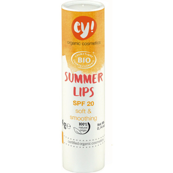 ey! organic cosmetics Summer Lips SPF 20 Protects the lips & increases suppleness