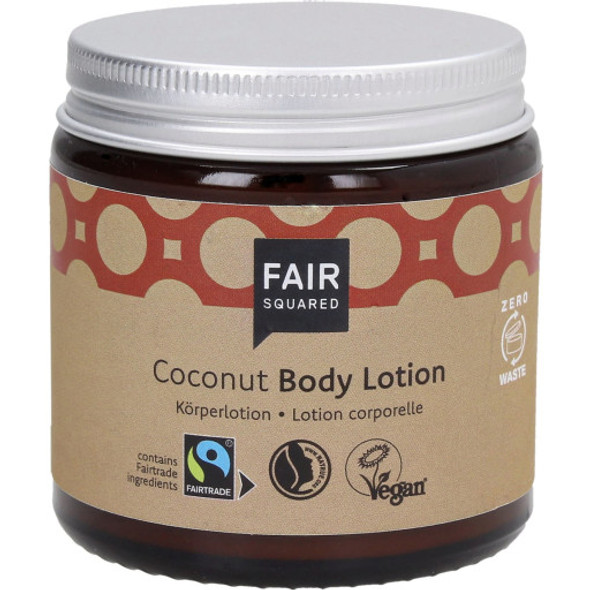 FAIR SQUARED Coconut Body Lotion Rich care infused with an irresistible aroma