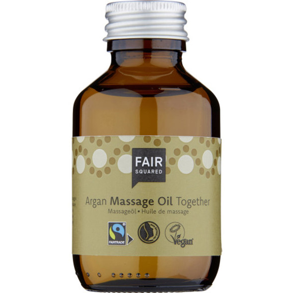 FAIR SQUARED Argan Massage Oil Together Promotes skin elasticity & encourages moments of relaxation