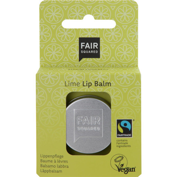 FAIR SQUARED Lime Lip Balm Pampering care for your pout