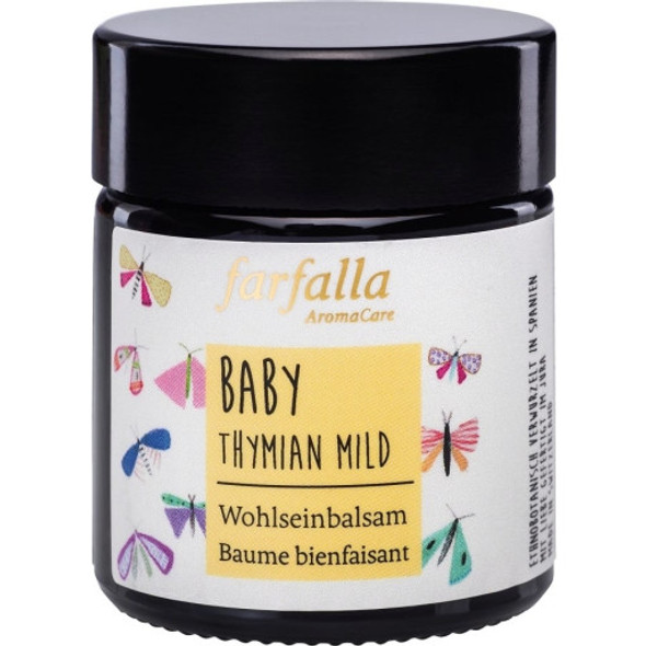 farfalla BABY Mild Thyme Balm Ideal for use during the colder seasons