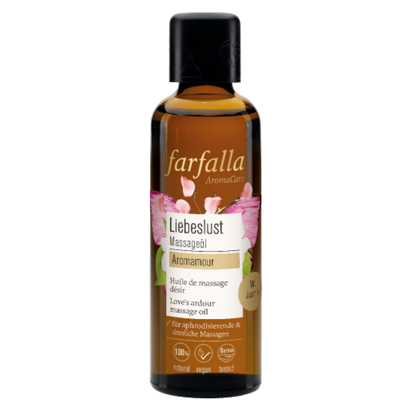farfalla Aromamour Love's Ardour Massage Oil For sensual moments