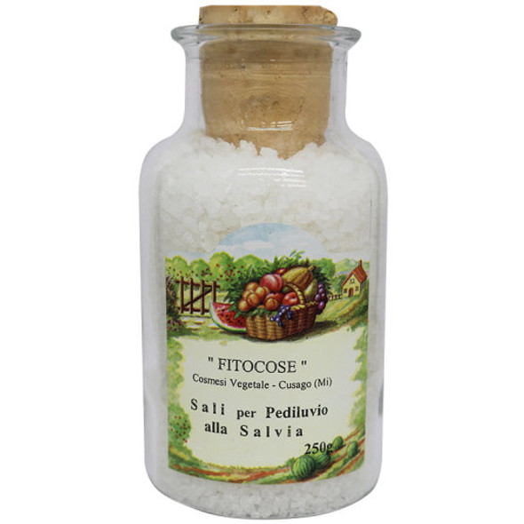 Fitocose Sage Foot Bath Fragrant salt for purifying foot soaks