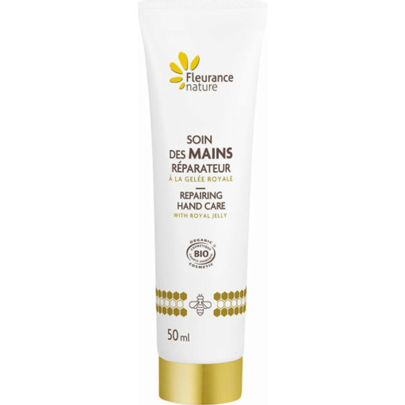Fleurance Nature Gelee Royale Repairing Hand Care Light, creamy texture for optimum hand care