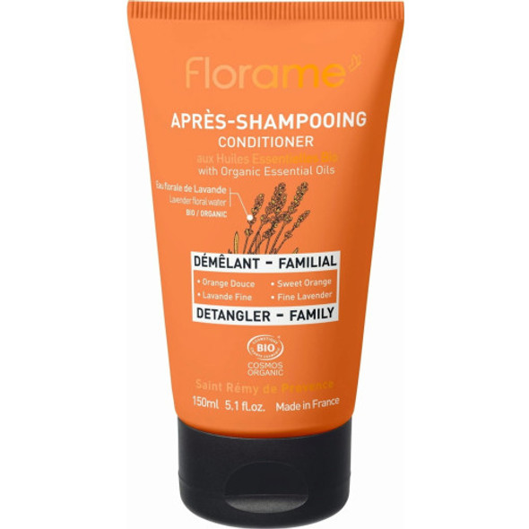 Florame Family Detangler Conditioner Smooths the hair with a silky texture