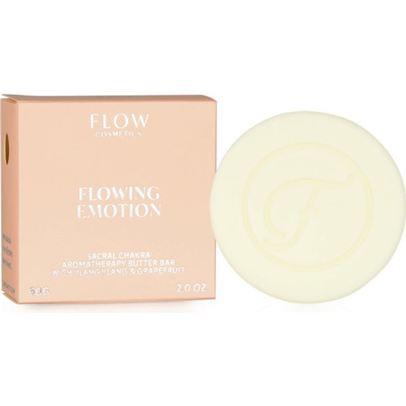 FLOW Flowing Emotion Chakra Body Butter Bar Enriched with organic cocoa butter, coconut oil & Arctic sea buckthorn