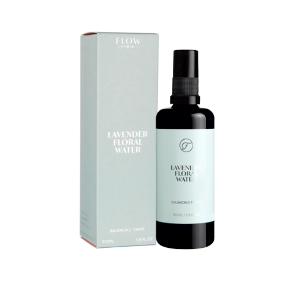 FLOW Lavender Floral Water Balancing & skin-soothing cleanser that boosts radiance
