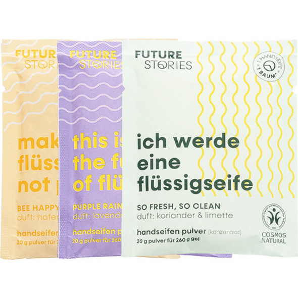 FUTURE STORIES Hand Soap Powder Mix Fragrant soaps in 1 set