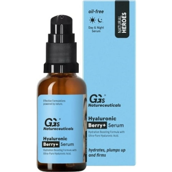 GG's True Organics Hyaluronic Berry+ Serum Skin-plumping serum with hyaluronic acid & antioxidants