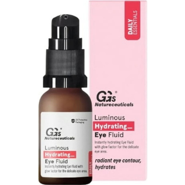 GG's True Organics Luminous Hydrating Eye Fluid Maximum moisture with subtle shimmer particles