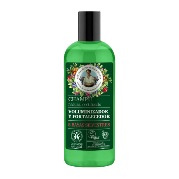 Green Agafia Fortifying Volume Shampoo Intensive cleanser for your tresses