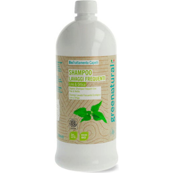 greenatural Linseed Oil & Stinging Nettle Shampoo Ideal for frequent use