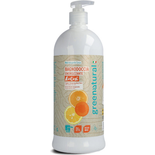 greenatural ACE Bath & Shower Gel Energising & refreshing cleansing