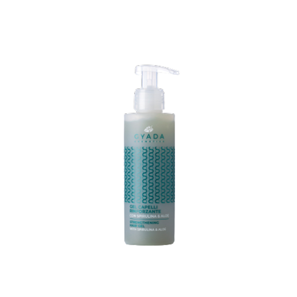 Gyada Cosmetics Strengthening Hair Gel with Spirulina & Aloe Moisturising & resilience for a natural finish